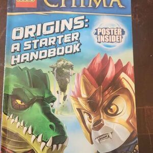 Two Chima book set - Draw & Posters and history handbook about tribes.